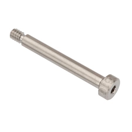 Ampg Shoulder Screw, 3A Thr Sz, 3/16 Thr Lg, 1-1/8 in Shoulder Lg, 316 Stainless Steel STR60253C18