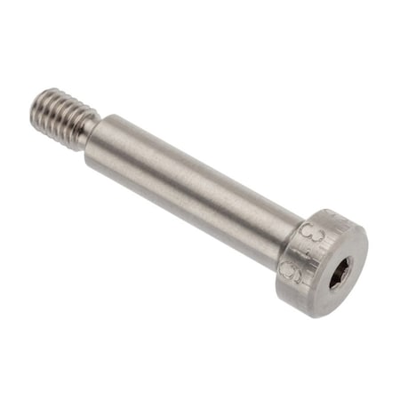 Ampg Shoulder Screw, 5g6g Thr Sz, 8mm Thr Lg, 25 mm Shoulder Lg, 316 Stainless Steel STR602M6X25-SHORT