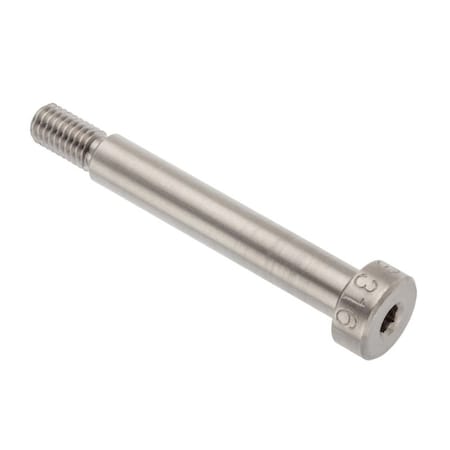 Ampg Shoulder Screw, 5g6g Thr Sz, 9.5mm Thr Lg, 35 in Shoulder Lg, 316 Stainless Steel STR602M6X35
