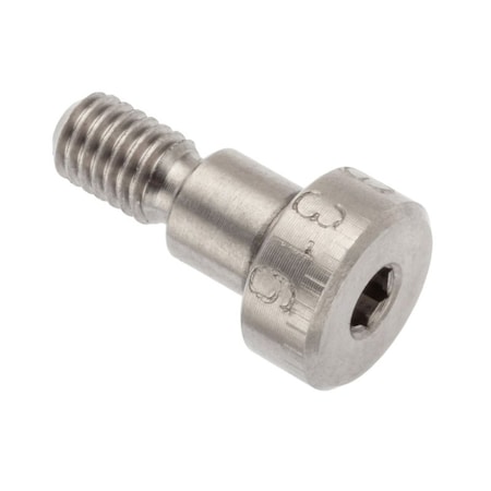 Ampg Shoulder Screw, 5g6g Thr Sz, 8mm Thr Lg, 6 mm Shoulder Lg, 316 Stainless Steel STR602M6X6-SHORT