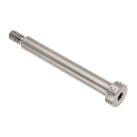 Ampg Shoulder Screw, 5g6g Thr Sz, 11mm Thr Lg, 60 mm Shoulder Lg, 316 Stainless Steel STR602M8X60
