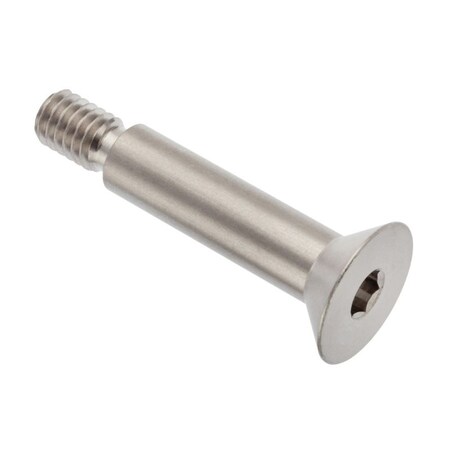 Ampg Shoulder Screw, 5/16"-18 Thr Sz, 1/2 Thr Lg, 1-1/4 in Shoulder Lg, 18-8 Stainless Steel STR63038C20