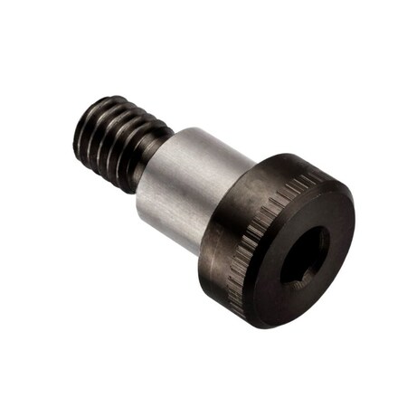 Ampg Shoulder Screw, 1/4"-28 Thr Sz, 11/64 Thr Lg, 1/2 in Shoulder Lg, Alloy Steel STR70051F08-SHORT