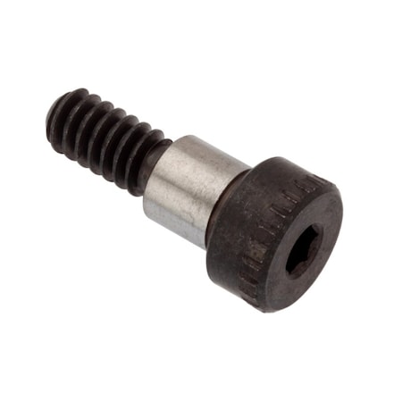 Ampg Shoulder Screw, #10-24 Thr Sz, 3/8 Thr Lg, 1/4 in Shoulder Lg, Alloy Steel STR70014C04