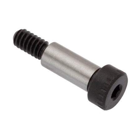 Ampg Shoulder Screw, #10-24 Thr Sz, 3/8 Thr Lg, 9/16 Shoulder Lg, Alloy Steel STR70014C09