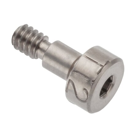 Ampg Shoulder Screw, 3A Thr Sz, 5/32 Thr Lg, 5/32 in Shoulder Lg, Titanium STR70518C02.5-1