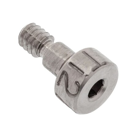Ampg Shoulder Screw, 3A Thr Sz, 5/32 Thr Lg, 1/8 in Shoulder Lg, Titanium STR70518C02