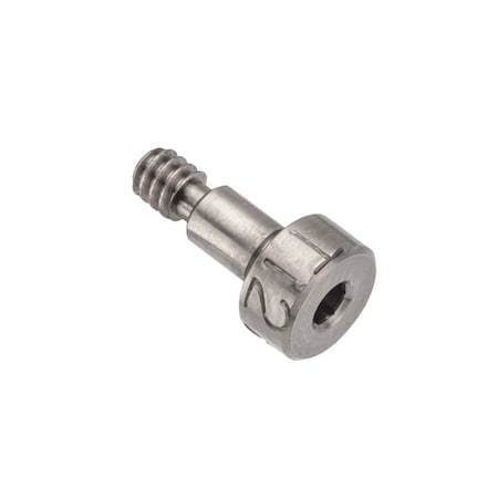 Ampg Shoulder Screw, 3A Thr Sz, 5/32 Thr Lg, 3/16 in Shoulder Lg, Titanium STR70518C03