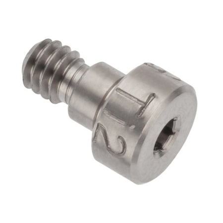 Ampg Shoulder Screw, 3A Thr Sz, 3/16 Thr Lg, 5/32 in Shoulder Lg, Titanium STR70531C02.5-1