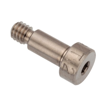 Ampg Shoulder Screw, 3A Thr Sz, 3/16 Thr Lg, 11/32 in Shoulder Lg, Titanium STR70531C05.5-1