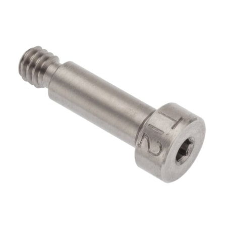 Ampg Shoulder Screw, 3A Thr Sz, 3/16 Thr Lg, 7/16 in Shoulder Lg, Titanium STR70531C07-1