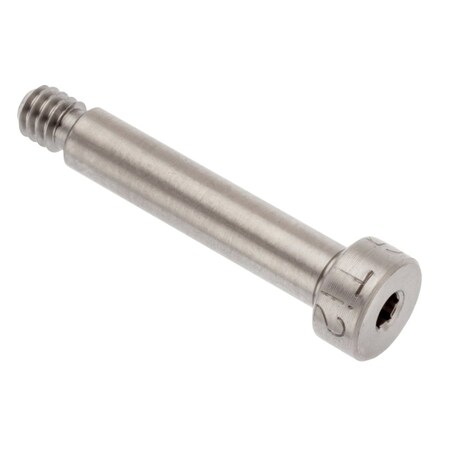 Ampg Shoulder Screw, 3A Thr Sz, 3/16 Thr Lg, 7/8 in Shoulder Lg, Titanium STR70531C14-1
