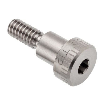 Ampg Shoulder Screw, 3A Thr Sz, 1/2 Thr Lg, 3/8 in Shoulder Lg, Titanium STR70538C06-1