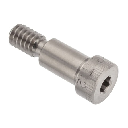 Ampg Shoulder Screw, 3A Thr Sz, 3/16 Thr Lg, 1/2 in Shoulder Lg, Titanium STR70553C08-1