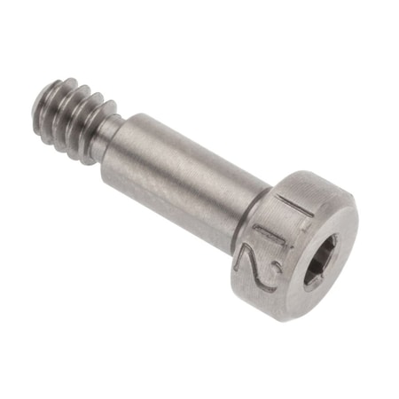 Ampg Shoulder Screw, 3A Thr Sz, 3/16 Thr Lg, 7/16 in Shoulder Lg, Titanium STR70553C07-1