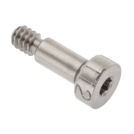 Ampg Shoulder Screw, 3A Thr Sz, 3/16 Thr Lg, 5/16 in Shoulder Lg, Titanium STR70553C05-1