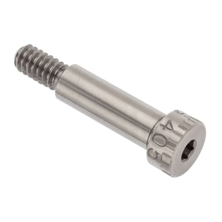 Ampg Shoulder Screw, 3A Thr Sz, 3/8 Thr Lg, 3/4 in Shoulder Lg, Monel STR71014C12
