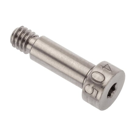 Ampg Shoulder Screw, 3A Thr Sz, 3/16 Thr Lg, 7/16 in Shoulder Lg, Monel STR71031C07-1