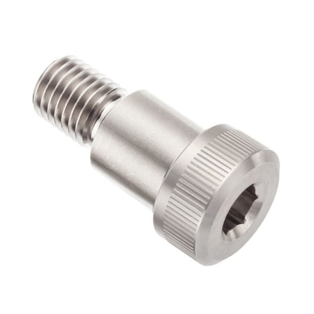Ampg Shoulder Screw, 3A Thr Sz, 5/8 Thr Lg, 1 in Shoulder Lg, Aluminum STR72012C16-1