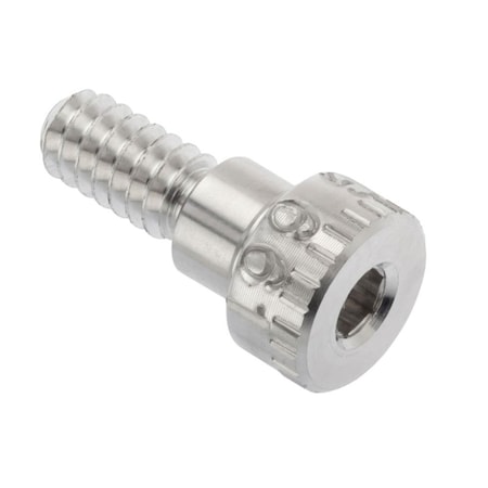 Ampg Shoulder Screw, 3A Thr Sz, 3/8 Thr Lg, 7/32 in Shoulder Lg, Aluminum STR72014C03.5-1