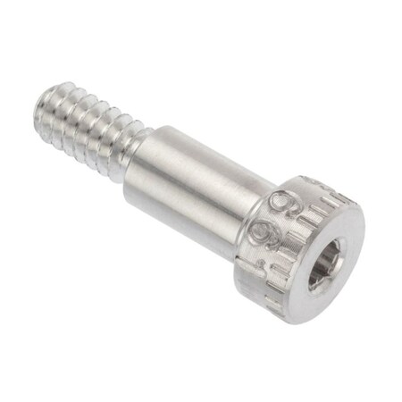 Ampg Shoulder Screw, 3A Thr Sz, 3/8 Thr Lg, 7/16 in Shoulder Lg, Aluminum STR72014C07-1