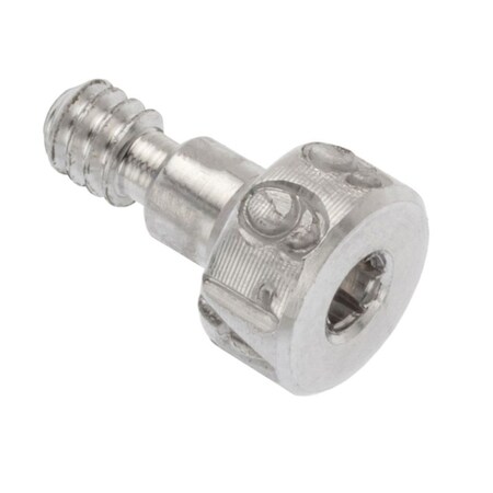 Ampg Shoulder Screw, 3A Thr Sz, 5/32 Thr Lg, 1/8 in Shoulder Lg, Aluminum STR72018C02