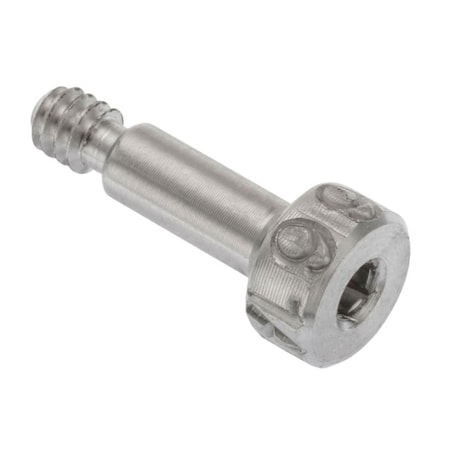 Ampg Shoulder Screw, 3A Thr Sz, 5/32 Thr Lg, 5/16 in Shoulder Lg, Aluminum STR72018C05