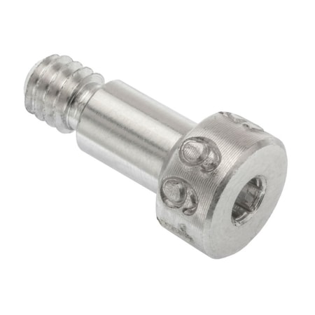 Ampg Shoulder Screw, 3A Thr Sz, 3/16 Thr Lg, 9/32 Shoulder Lg, Aluminum STR72031C04.5-1