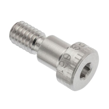 Ampg Shoulder Screw, 3A Thr Sz, 1/2 Thr Lg, 3/8 in Shoulder Lg, Aluminum STR72038C06-1