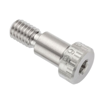 Ampg Shoulder Screw, 3A Thr Sz, 1/2 Thr Lg, 1/2 in Shoulder Lg, Aluminum STR72038C08-1