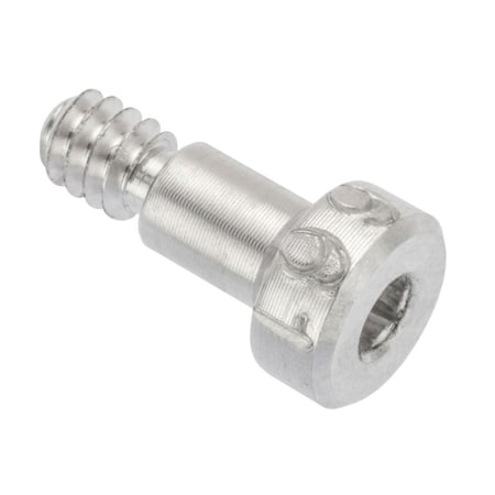 Ampg Shoulder Screw, 3A Thr Sz, 3/16 Thr Lg, 7/32 in Shoulder Lg, Aluminum STR72053C03.5-1