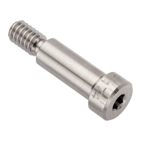 Ampg Shoulder Screw, 3A Thr Sz, 7/16 Thr Lg, 3/4 in Shoulder Lg, Stainless Steel STR74451C12