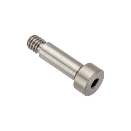Ampg Shoulder Screw, 3A Thr Sz, 3/16 Thr Lg, 1/2 in Shoulder Lg, 18-8 Stainless Steel STR78831C08