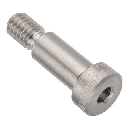 Ampg Shoulder Screw, 3A Thr Sz, 1/2 Thr Lg, 3/4 in Shoulder Lg, 18-8 Stainless Steel STR78838C12