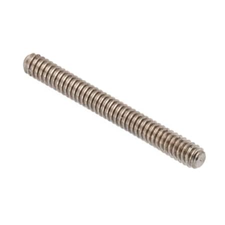 Ampg Fully Threaded Threaded Stud, 0-80, 1/2, Unfinished Finish STUD080X08-316