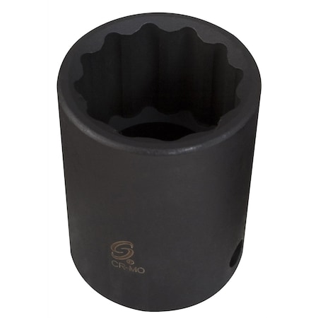 Sunex 1/2" Drive, 1/2" Size, SAE Socket, 12 Points, Standard 12Pnt, 1/2"Dr1/2 216Z