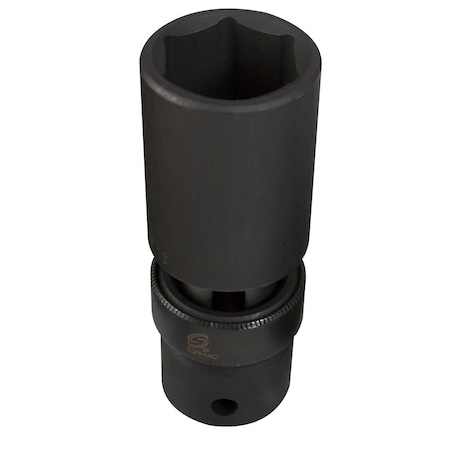 Sunex 1/2" Drive, 18mm Size, Metric Socket, 6 Points, Dp Unvrsl Impct 6Pnt, 1/2"Dr, 18mm 218UMD