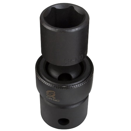 Sunex 1/2" Drive, 24mm Size, Metric Socket, 6 Points, Univ, 1/2"Drive, 24mm 224UM
