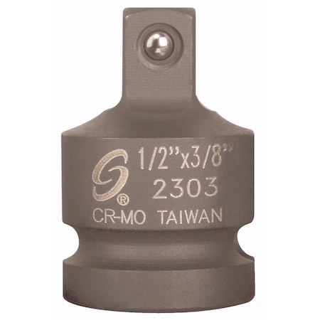 Sunex Female 1/2" x 3/8" Male Adapter, 1/2"Dr 2303