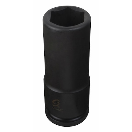 Sunex Extra Thin Wall Deep Impact Socket, 17Mm, 1/2" Drive 6 Point SUN2617