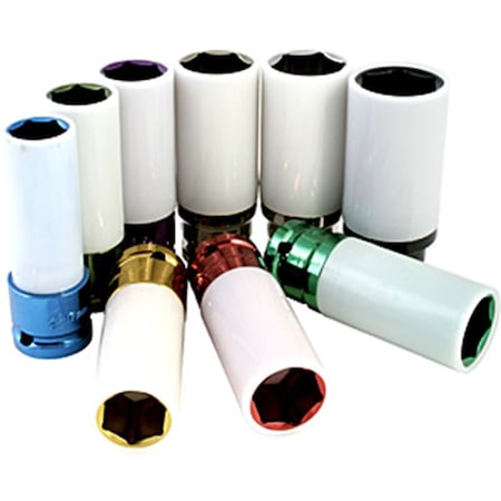 Sunex Wheel Protect Socket, 1/2"Dr, 17mm 284917