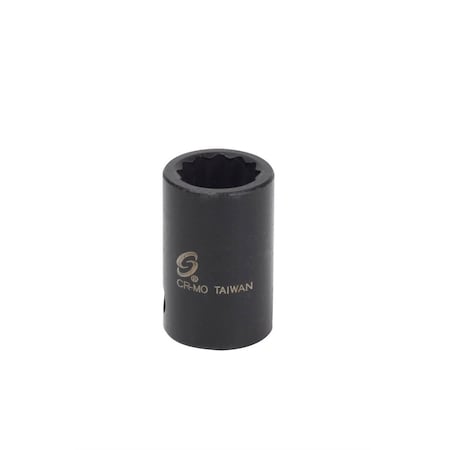 Sunex 3/8" Drive, 10mm Size, Metric Socket, 12 Points, 3/8"Dr, 10mm 310MZ