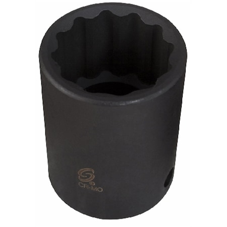 Sunex Impact Socket, 3/8" Dr 12 Pt. 15Mm SUN315MZ