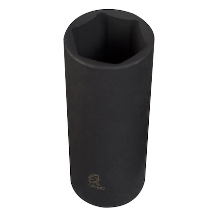 Sunex 3/8" Drive, 17mm Size, Metric Socket, 6 Points, Deep 6Pt, 17mm, 3/8"Dr 317MD