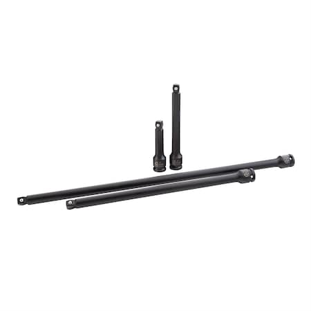 Sunex 3/8" Drive Impact Wobble Extension Set, SAE 3504