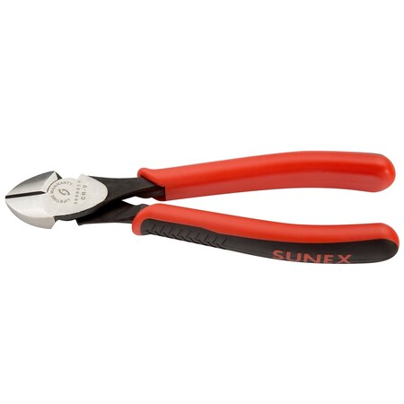 Sunex High Leverage Diagonal Cutting Pliers, 7In SUN360601V