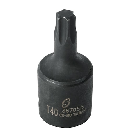 Sunex Internal Star Impact Socket, T40, 3/8"Dr 3670S5