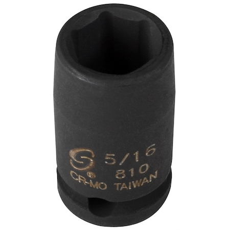 Sunex Standard Impact Socket 5/16", 1/4" Drive SUN810