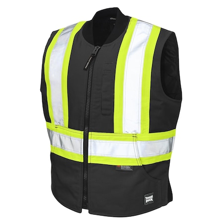 Tough Duck Duck Safety Vest, SV062-BLACK-5XL SV062