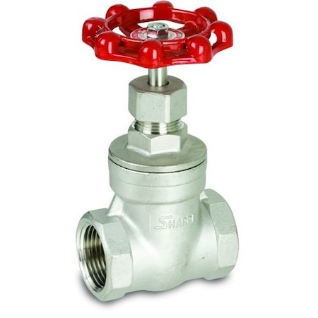 Sharpe Valves Gate Valve, 1", 316 SS, NPT 4371003300